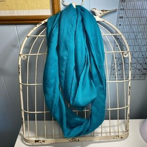 Turquoise Infinity Scarf